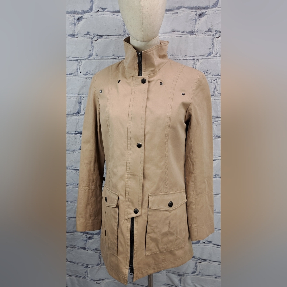 Soia & Kyo Women's Jacket Coat Anorak Removable Hoodie Lined Size XS - Picture 5 of 16